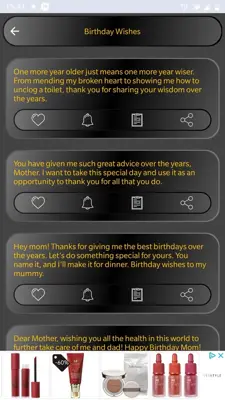 Birthday Wishes Messages android App screenshot 5